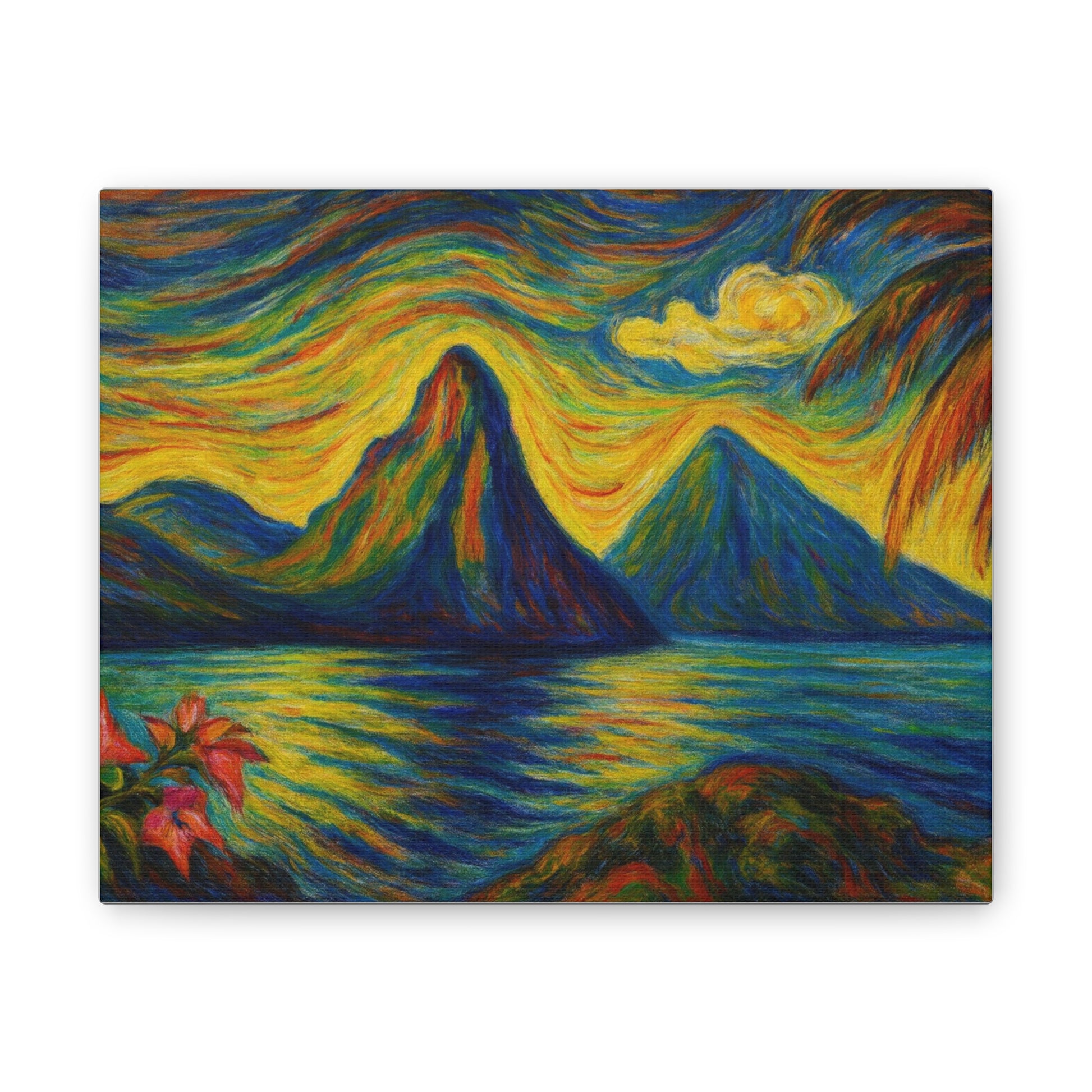 Expressionism Pitons Saint Lucia