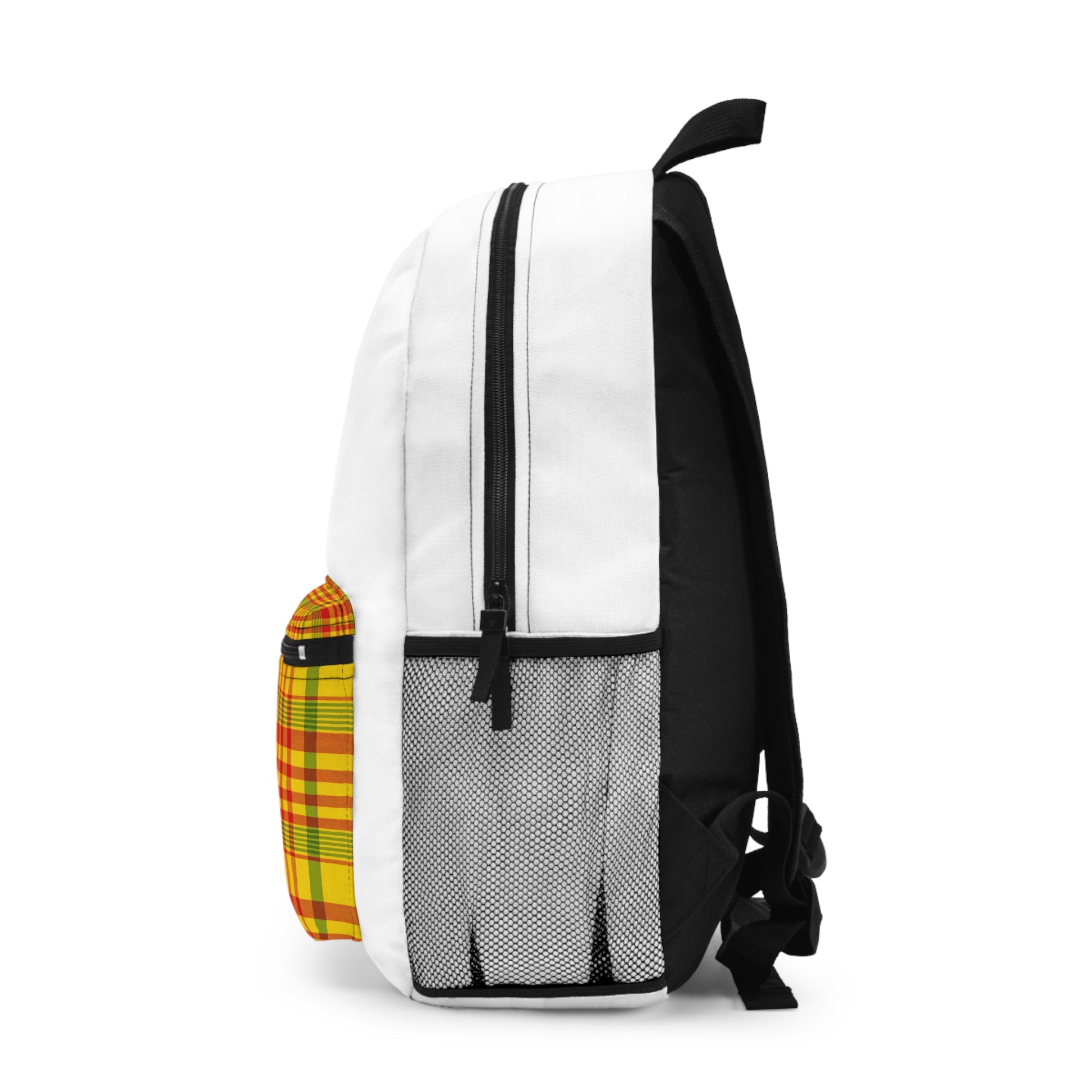 Plaid Pattern Backpack with Cute Text, Trendy School Bag, Stylish Everyday Backpack, Travel Essentials, Gift for Students