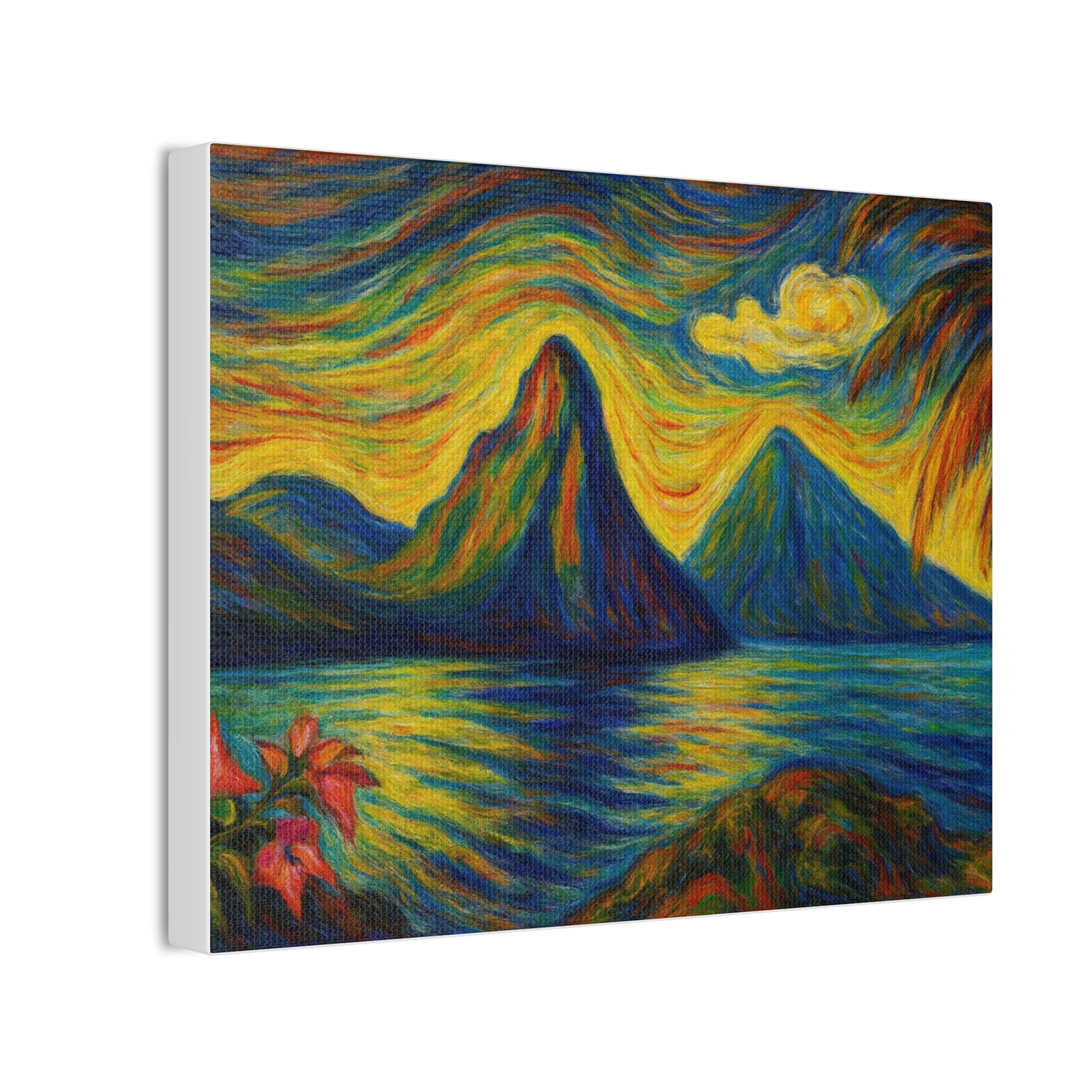 Expressionism Pitons Saint Lucia