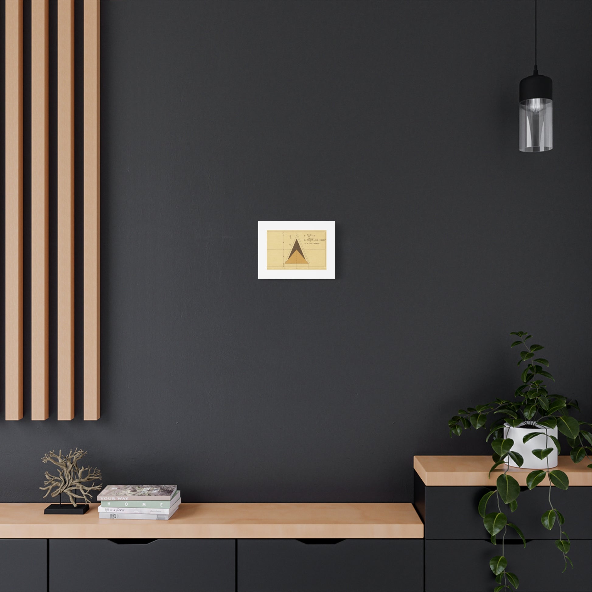 Abstract Geometric Wall Art, Modern Home Decor, Minimalist Canvas Print, Office Artwork, Unique Gift Idea, Educational Art Piece