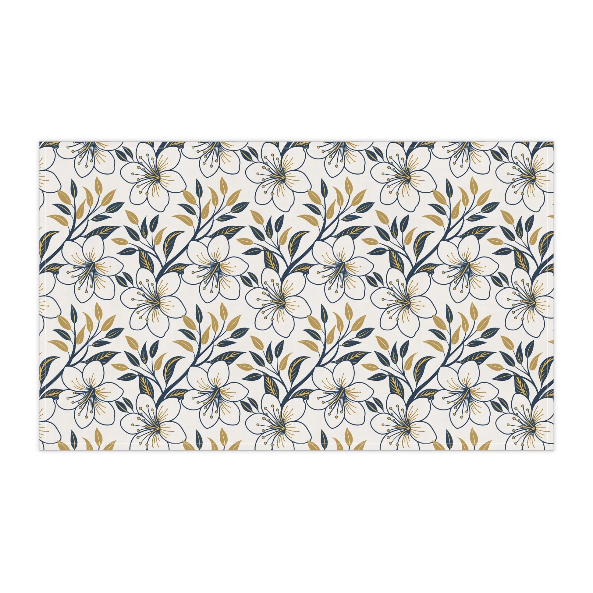 Floral Cotton Tea Towels, Kitchen Decor, Gift for Home, Boho Style, Housewarming Present, Floral Kitchen Accessories