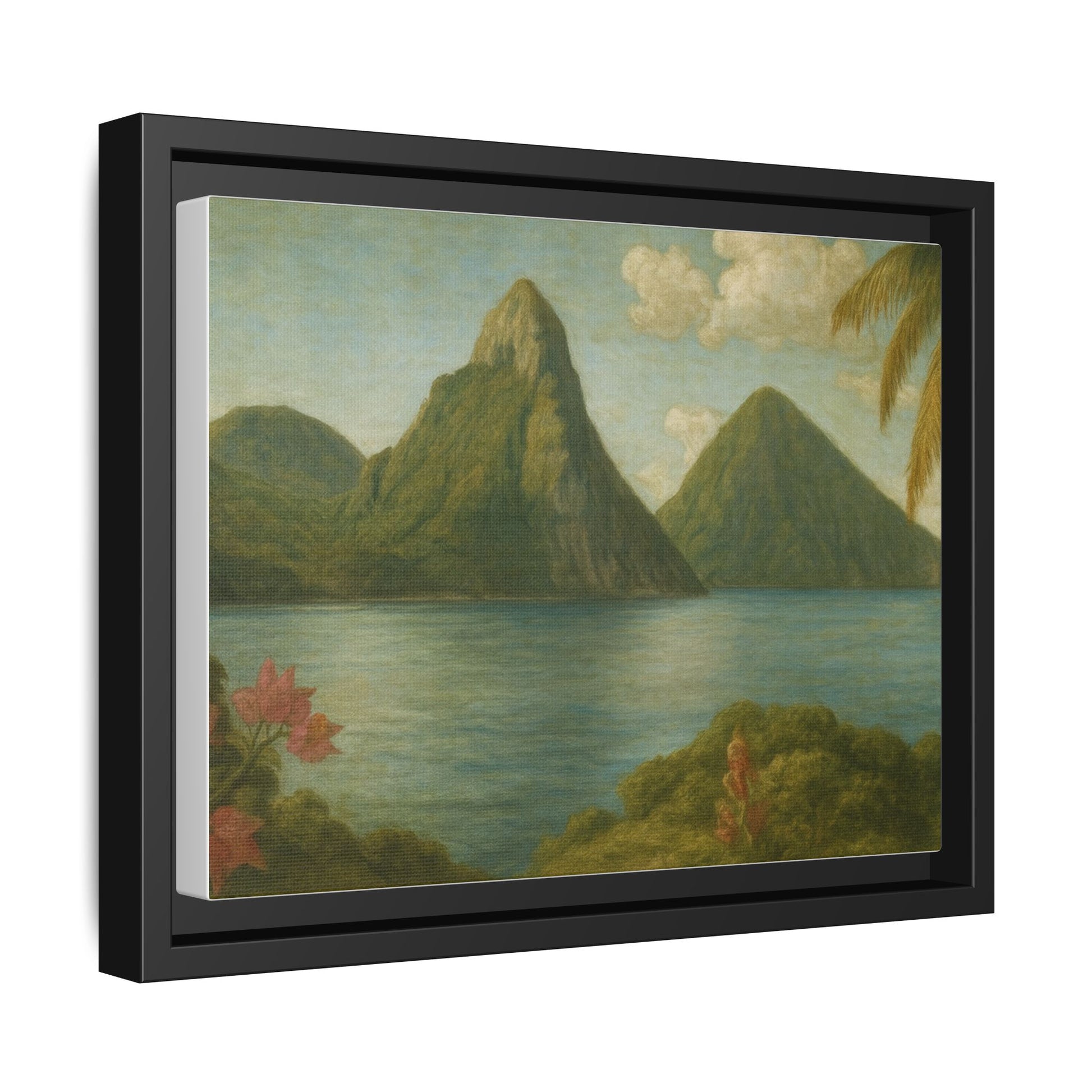 Renaissance Pitons, Saint Lucia - Matte Canvas Artwork for Home Decor