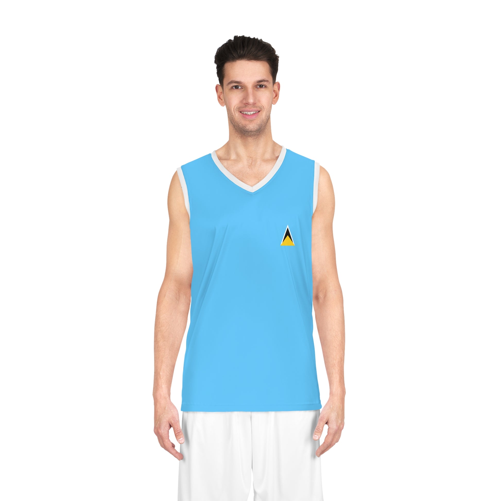 Vibrant Basketball Jersey, Cool Sportswear for Players, Unisex Athletic Tank, Perfect for Games, Gifts for Basketball Fans, AOP Design