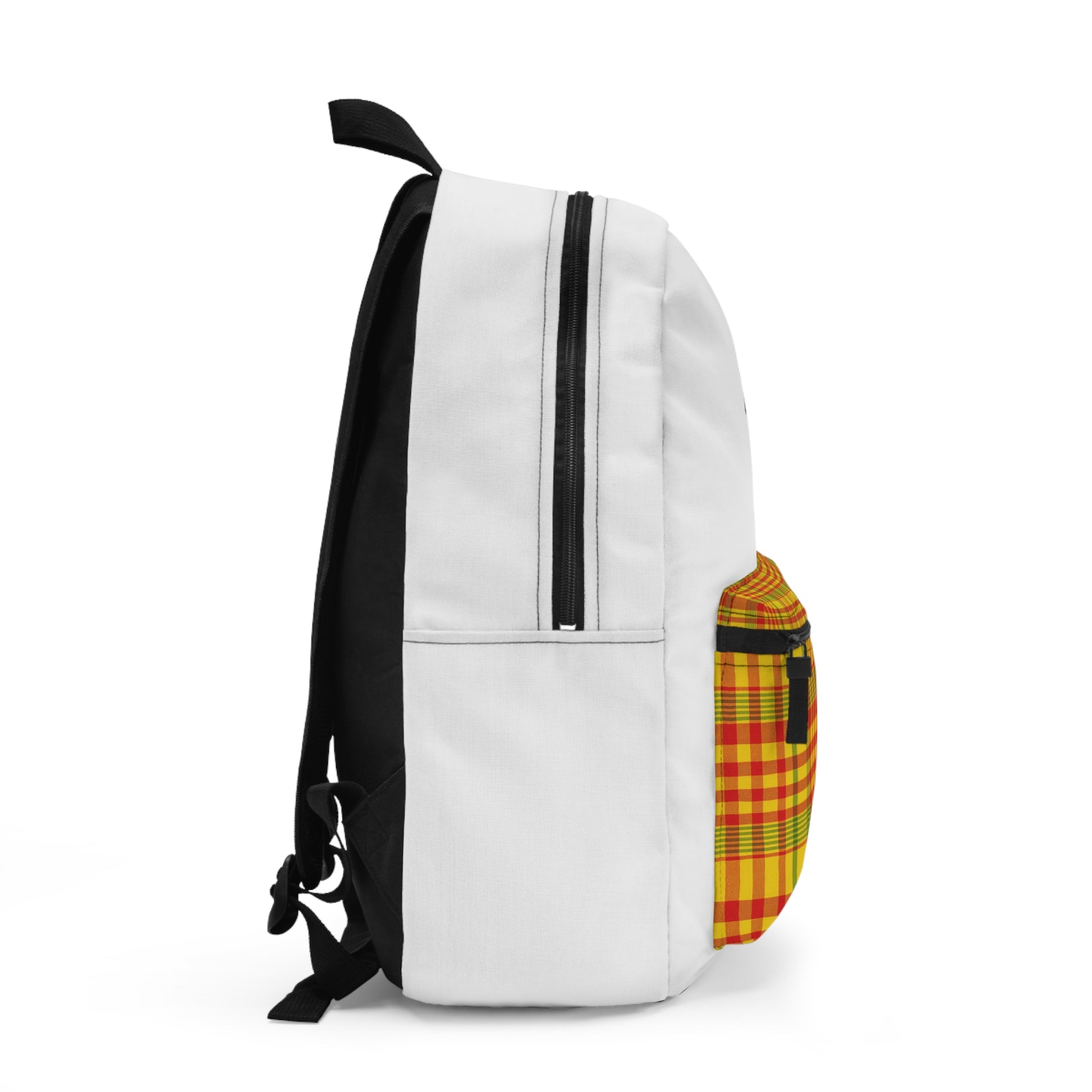Plaid Pattern Backpack with Cute Text, Trendy School Bag, Stylish Everyday Backpack, Travel Essentials, Gift for Students